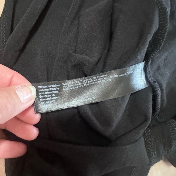 Eileen Fisher Black Tank Top S - Picture 4 of 4